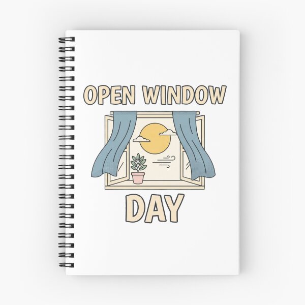 Item preview, Open Window Day Mid Century Sunshine designed and sold by GoofyShopp.