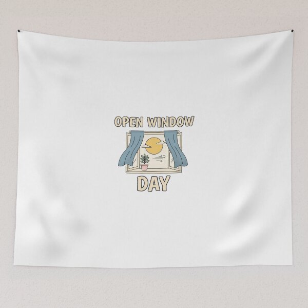 Item preview, Open Window Day Mid Century Sunshine designed and sold by GoofyShopp.