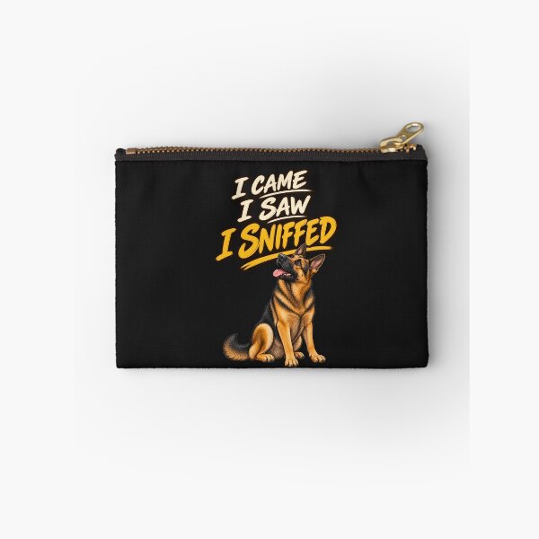 Item preview, I Came I Saw I Sniffed German Shepherd Funny Dog designed and sold by AdicretorDesign.