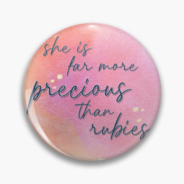 Item preview, Far More Precious designed and sold by Everything's Fyne.