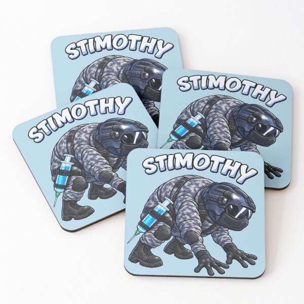 Item preview, Stimothy Space Soldier Meme Parody Tee designed and sold by DredMuunStudios.