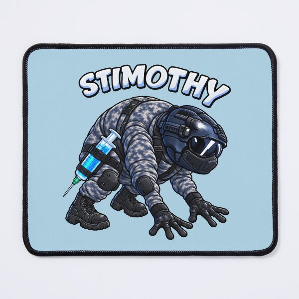 Item preview, Stimothy Space Soldier Meme Parody Tee designed and sold by DredMuunStudios.