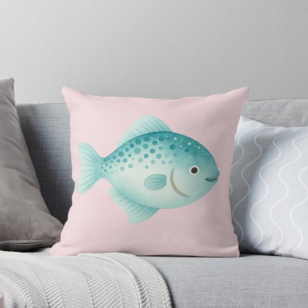 Item preview, Mint Fish Watercolor designed and sold by DariaCraft.