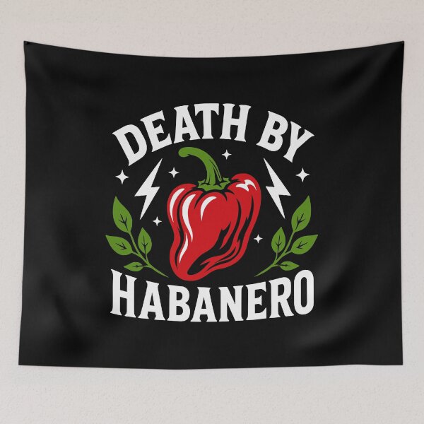 Item preview, Death By Habanero Hot Pepper Spice Addict designed and sold by gunaone-design.