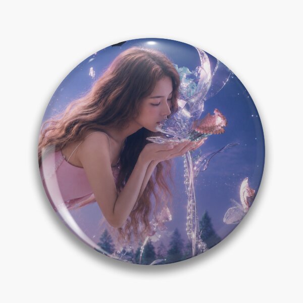 Item preview, NMIXX Jiwoo Heavy Serenade Flower KPop designed and sold by FROGVOLT.