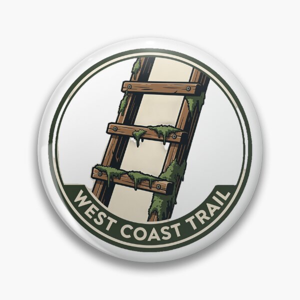 Item preview, Mossy trail ladder West Coast Trail  designed and sold by Sparking Synapses.