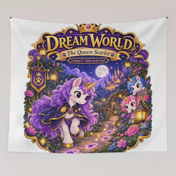 Item preview, Dream World - Kelly the Unicorn Guardian  designed and sold by shopevermint.