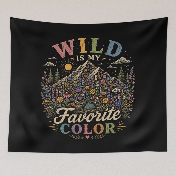 Item preview, Wildflower Mountain Adventure designed and sold by Side Quest Co..