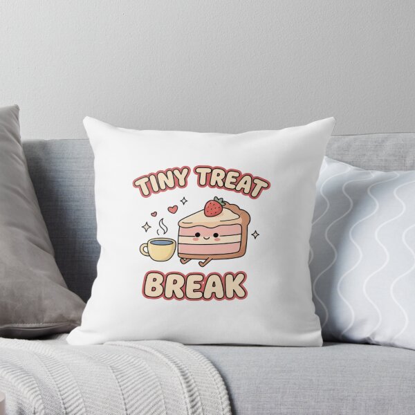 Item preview, Tiny Treat Break Cute Strawberry Cake designed and sold by GoofyShopp.