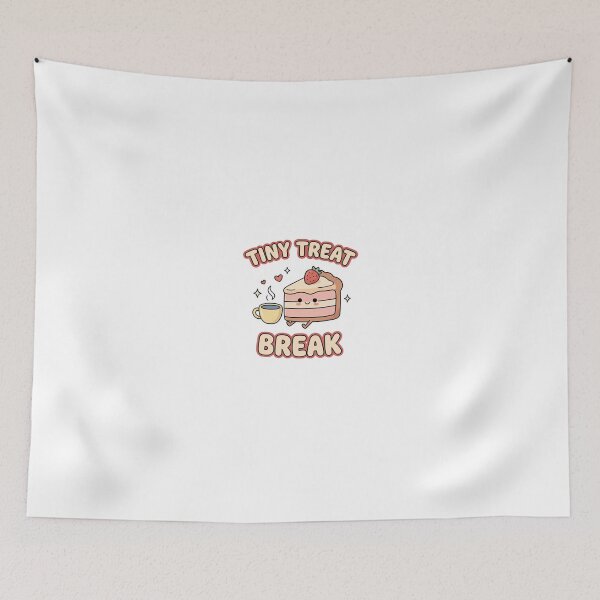 Item preview, Tiny Treat Break Cute Strawberry Cake designed and sold by GoofyShopp.