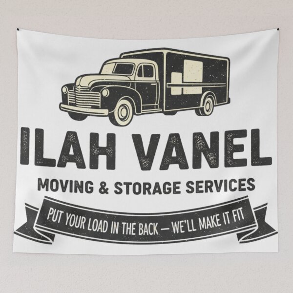 Item preview, Ilah Vanel Moving & Storage – Put Your Load in the Back Funny Shirt designed and sold by Sinister prints.