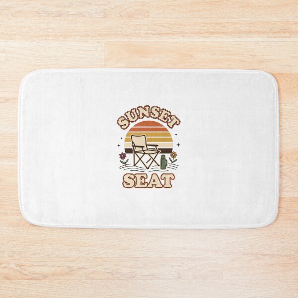 Item preview, Sunset Seat Retro Outdoor Design designed and sold by GoofyShopp.