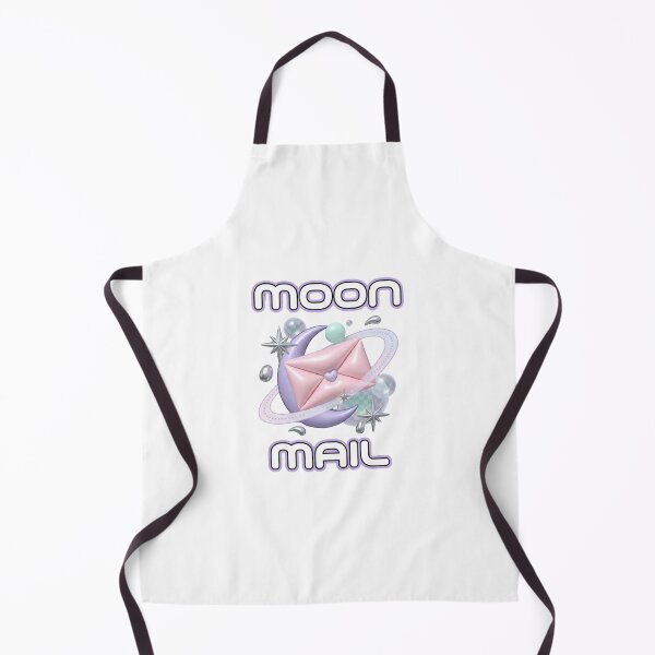 Item preview, Moon Mail Y2K Pastel Space Graphic designed and sold by GoofyShopp.