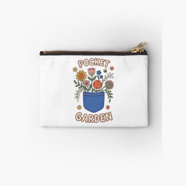 Item preview, Pocket Garden Colorful Folk Flowers designed and sold by GoofyShopp.