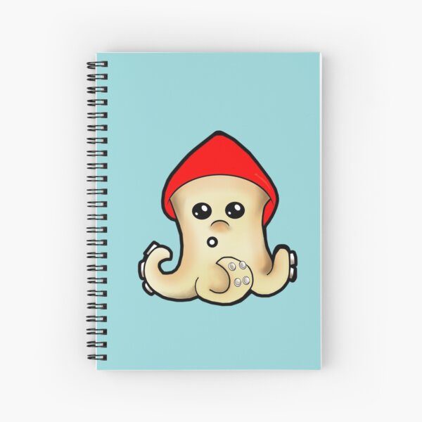 Squid Spiral Notebook