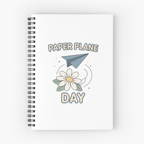 Item preview, Paper Plane Day Minimal Retro Graphic designed and sold by GoofyShopp.