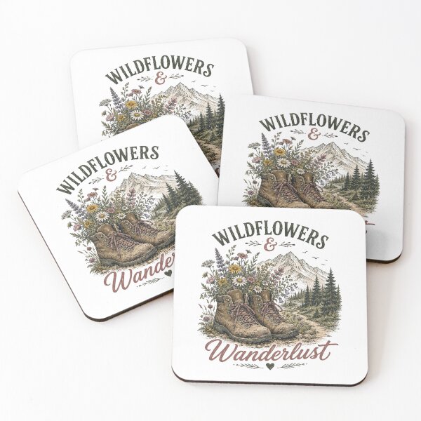Item preview, Wildflowers & Wanderlust designed and sold by Side Quest Co..