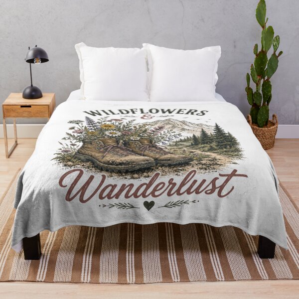 Item preview, Wildflowers & Wanderlust designed and sold by Side Quest Co..