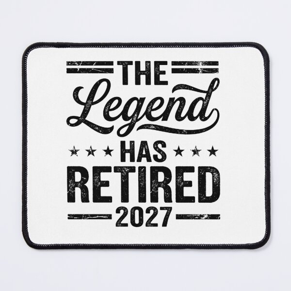 Item preview, The Legend Has Retired 2027 Retirement Gift Retiree Employee Coworker designed and sold by Doodleoub.