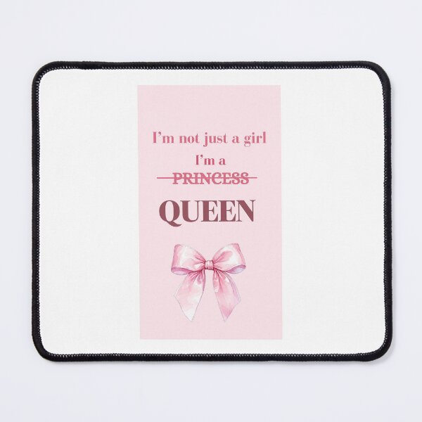 Item preview, I'm A Queen Not Just A Girl Coquette Ribbon designed and sold by Autumnn01.