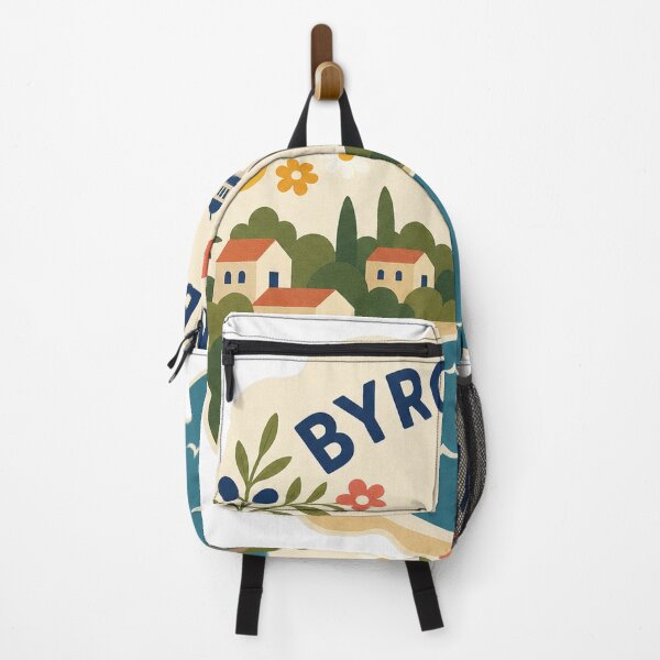 Item preview, Byron Bay Australia Travel Souvenir Modern Folk Art designed and sold by VisualArtsOasis.