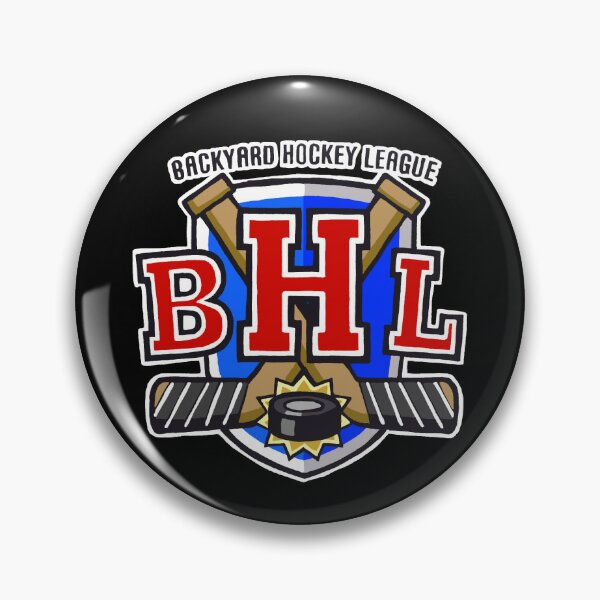 Item preview, Backyard Hockey League Logo designed and sold by JammerSammer.