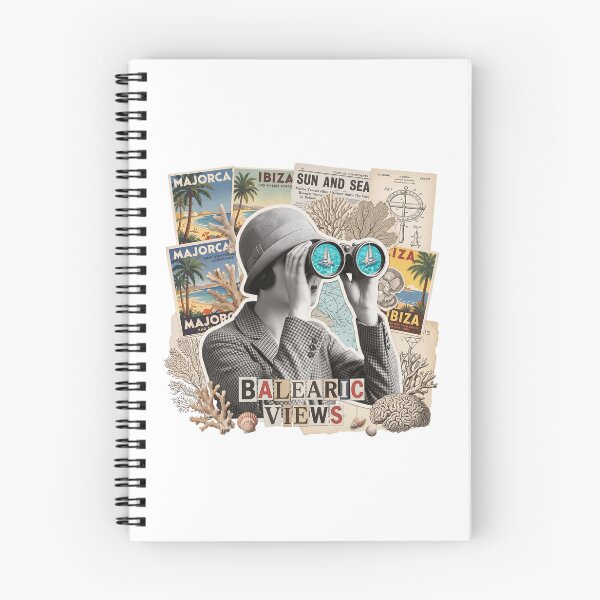 Item preview, Summer Vibes Party Island Collage | Ibiza Mykonos Mediterranean Travel Art designed and sold by OzzFrequency.