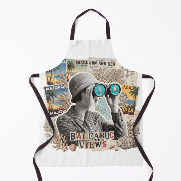 Item preview, Summer Vibes Party Island Collage | Ibiza Mykonos Mediterranean Travel Art designed and sold by OzzFrequency.
