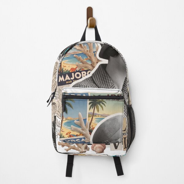 Item preview, Summer Vibes Party Island Collage | Ibiza Mykonos Mediterranean Travel Art designed and sold by OzzFrequency.