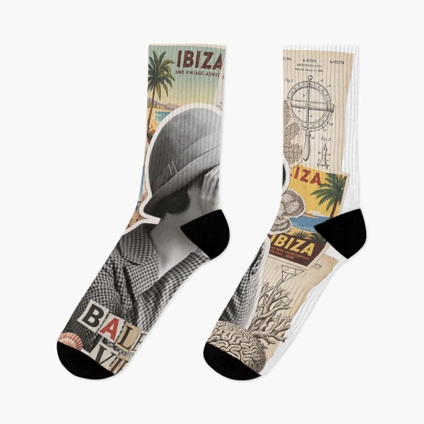 Item preview, Summer Vibes Party Island Collage | Ibiza Mykonos Mediterranean Travel Art designed and sold by OzzFrequency.