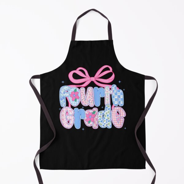 Item preview, Preppy Fourth 4Th Grade Floral Coquette Bow Back To School designed and sold by MaximilliaLa.