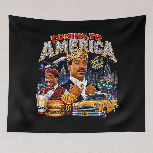 Item preview, 90s Coming to America HipHop Bootleg designed and sold by ScorpiosGraphx.