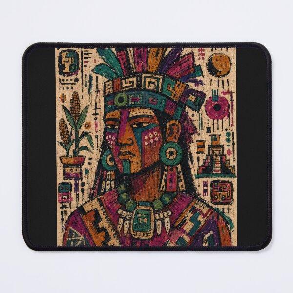Item preview, Mayan Indian Tribal Folk Art designed and sold by ZunZunArt.