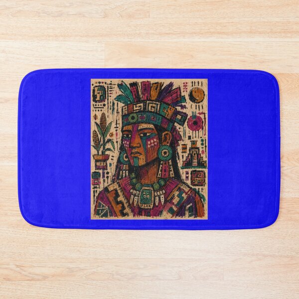 Item preview, Mayan Indian Tribal Folk Art designed and sold by ZunZunArt.