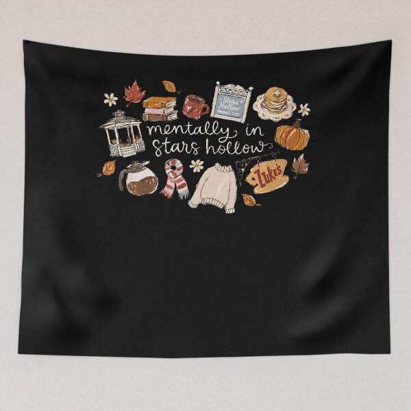 Item preview, Mentally In Stars Hollow Cozy Fall Coffee Books Autumn Lover designed and sold by MaximilliaLa.
