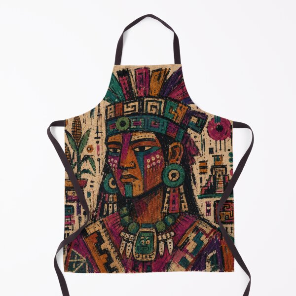 Item preview, Mayan Indian Tribal Folk Art designed and sold by ZunZunArt.