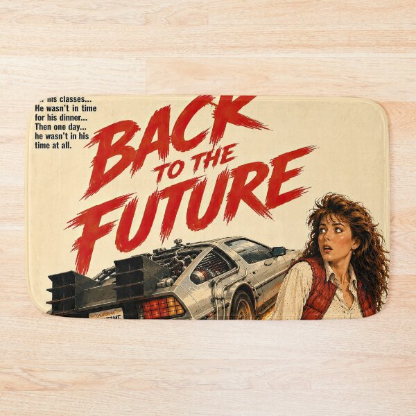 Item preview, Back to the Future – Outatime Retro Fan Art designed and sold by obstinator.