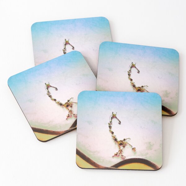 Item preview, Artistic illustration on the theme of the life of a giraffe in Africa designed and sold by Enerjetal.