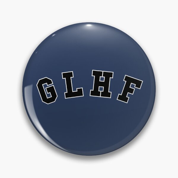 Item preview, GLHF Collegiate designed and sold by Everything's Fyne.