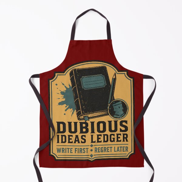 Item preview, Dubious Ideas Ledger Label designed and sold by agearb.