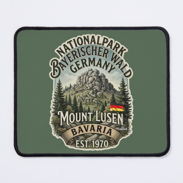 Item preview, Mount Lusen Bavaria Vintage designed and sold by EvergreenPark - Tee Studio.