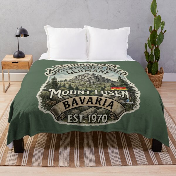 Item preview, Mount Lusen Bavaria Vintage designed and sold by EvergreenPark - Tee Studio.