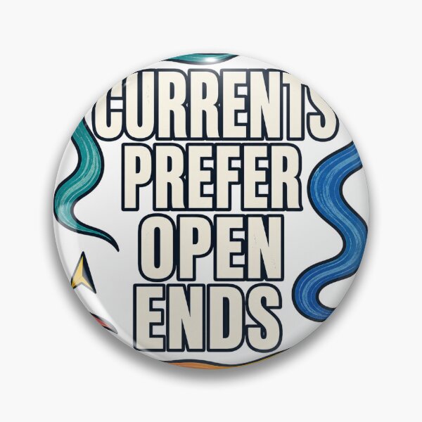 Item preview, Currents Prefer Open Ends designed and sold by aihrgdesign.