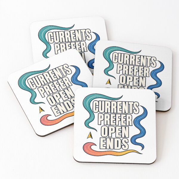 Item preview, Currents Prefer Open Ends designed and sold by aihrgdesign.