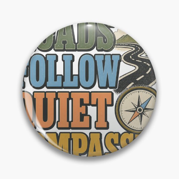 Item preview, Roads Follow Quiet Compasses designed and sold by aihrgdesign.