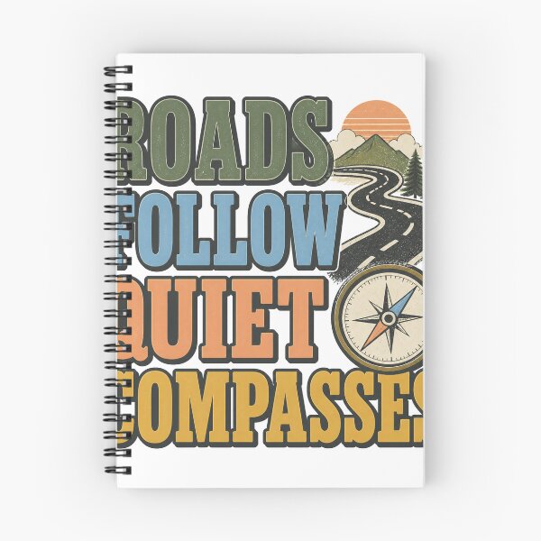 Item preview, Roads Follow Quiet Compasses designed and sold by aihrgdesign.