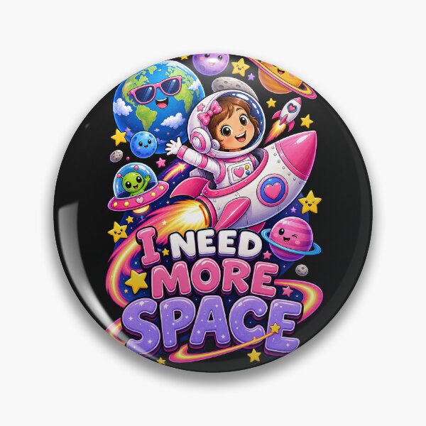 Item preview, Kids Girls Cosmic I need More Space designed and sold by Genius Geek.
