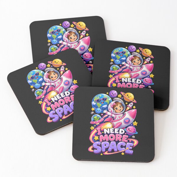 Item preview, Kids Girls Cosmic I need More Space designed and sold by Genius Geek.