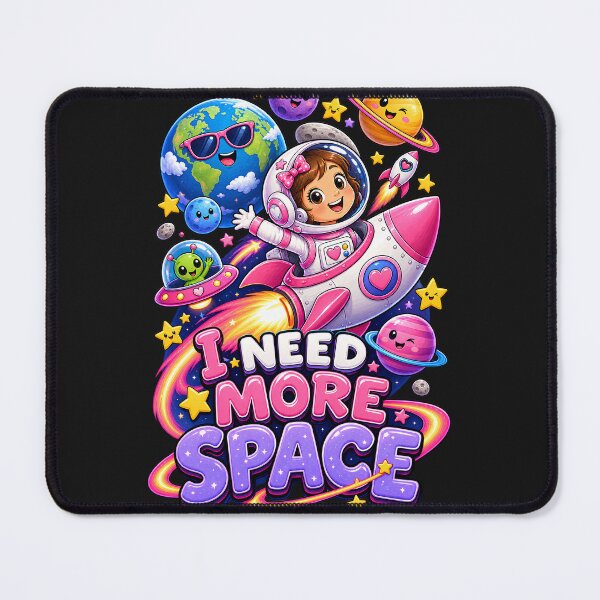 Item preview, Kids Girls Cosmic I need More Space designed and sold by Genius Geek.