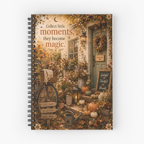 Item preview, Collect Little Moments Autumn Cottagecore Halloween Cozy Garden Pumpkin Magic designed and sold by OlgaLuna_design.